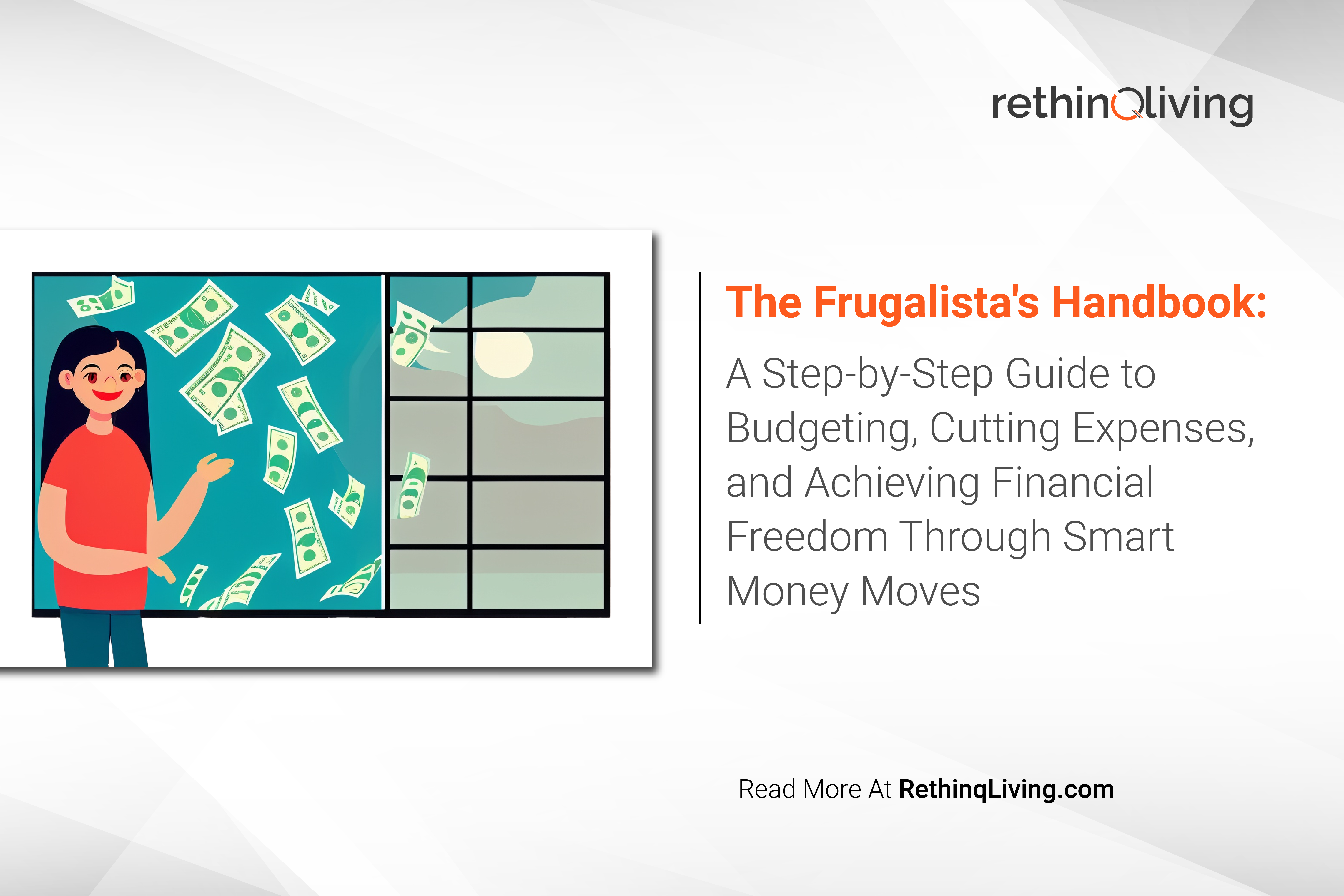 RethinqLiving.com Blog Feature Image about Frugal Living