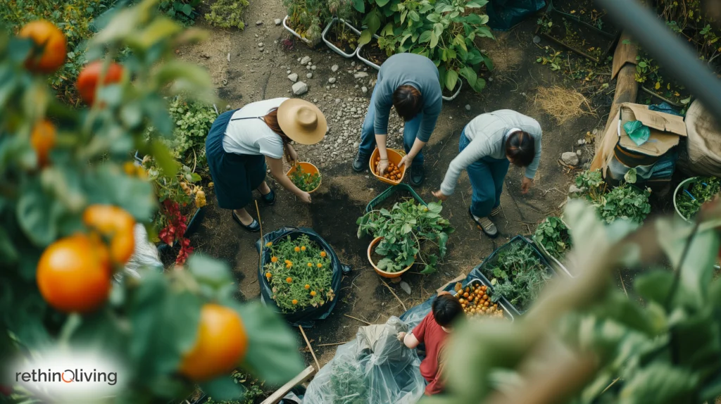 rethinqliving.com Gardening at Home Terrace on a Budget in the blog _Smart Saving Guide_ 23 Ways to Save Money Easily_